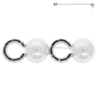 FASHIONISTA C SHAPE BROOCH PIN