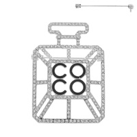 PERFUME SHAPE BROOCH PIN