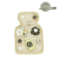 PERFUME SHAPE BROOCH PIN