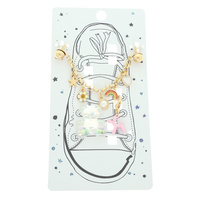 3PC JOY THEME SHOELACE CHARM SET