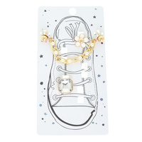 3PC FLOWERS THEME SHOE CHARM SET