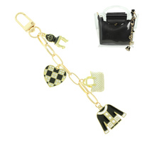 FASHIONISTA MULTI-CHARM BAG CHAIN