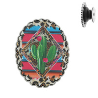 CACTUS WESTERN PRINT PHONE GRIP HOLDER