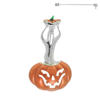 HALLOWEEN JACK O LANTERN BROOCH PIN