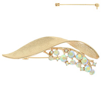 SPRIG LEAF BROOCH PIN