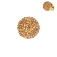 RHINESTONE DOME STRETCH RING