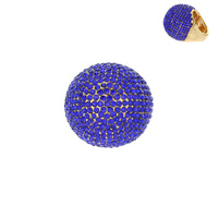 RHINESTONE DOME STRETCH RING