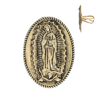 WESTERN LADY GUADALUPE CUFF RING