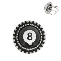WESTERN BILLIARD 8 BALL CUFF RING