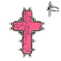 WESTERN TURQUOISE CROSS RING