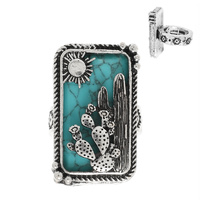 WESTERN DESERT THEME STRETCH RING