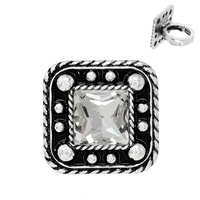 WESTERN BUBBLE JEWELED STRETCH RING