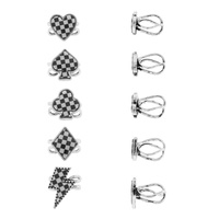 WESTERN CHECKER 5 CUFF RING SET