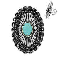 WESTERN TQ CONCHO RING