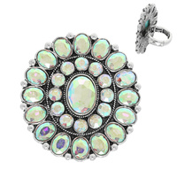 WESTERN OVAL CLUSTER STRETCH RING