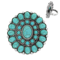 WESTERN OVAL CLUSTER STRETCH RING