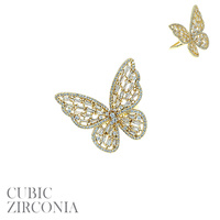 CZ BUTTERFLY RING