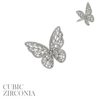 CZ BUTTERFLY RING