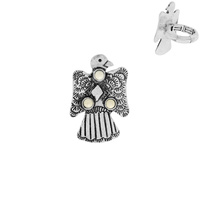 WESTERN THUNDERBIRD TURQUOISE STRETCH RING