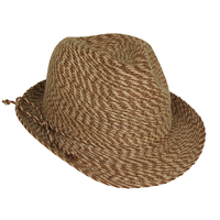 Sewn Braid Raffia Fedora Raf1355Na
