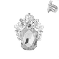 STETCH RHINESTONE RING