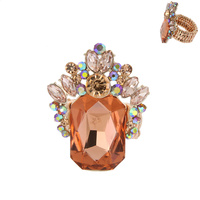 STETCH RHINESTONE RING