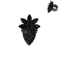 COCKTAIL LARGE STONE STRETCH RING