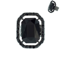REC RHINESTONE STRETCH RING