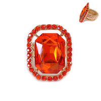 REC RHINESTONE STRETCH RING