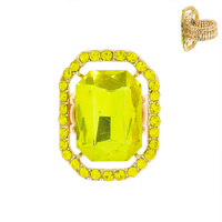 REC RHINESTONE STRETCH RING