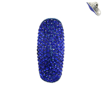 Long Stone Encrusted Knuckle Stretch Ring