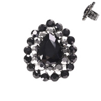 RHINESTONE STRETCH RING