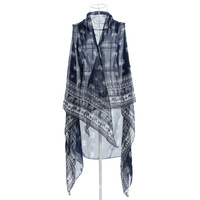 LIGTHWEIGHT ELEPHANT PRINT VEST