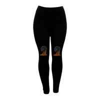 LEGGINGS BROWN SUGAR RED EAR