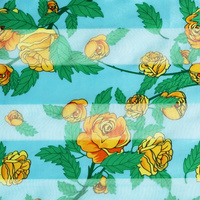 ROSE GARDEN SATIN SCARF