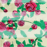 ROSE GARDEN SATIN SCARF