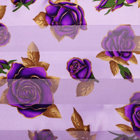 GOLDEN ROSE SATIN SCARF