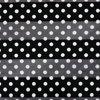 POLKA DOT PATTERN SATIN SCARF