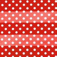 POLKA DOT PATTERN SATIN SCARF
