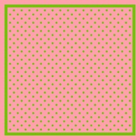 POLKA DOT SQUARE SCARF