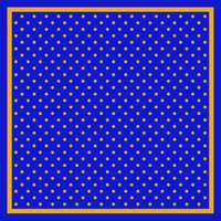 POLKA DOT SQUARE SCARF