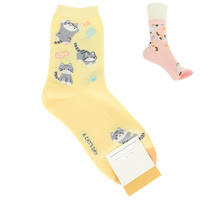 CAT THEME COMFORT NOVELTY SOCKS