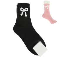 BOW THEME COMFORT NOVELTY SOCKS