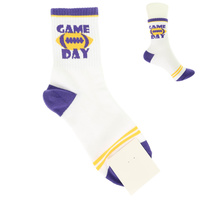 GAME DAY COTTON KNIT CREW SOCKS