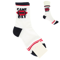GAME DAY COTTON KNIT CREW SOCKS