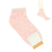 POLKA HEART PATTERN SOCKS