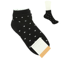 POLKA HEART PATTERN SOCKS