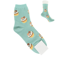 DESSERT ANIMAL MOTIF COTTON SOCKS