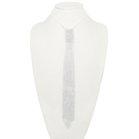 RHINESTONE ONE TOUCH TIE