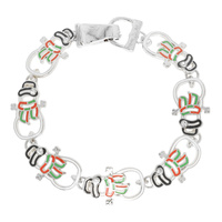 CHRISTMAS SNOWMAN MAGNETIC BRACELET